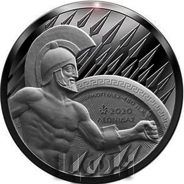 2020, 10 евро Греция, памятная монета - «2500 лет битвы при Фермопилах» (реверс).jpg