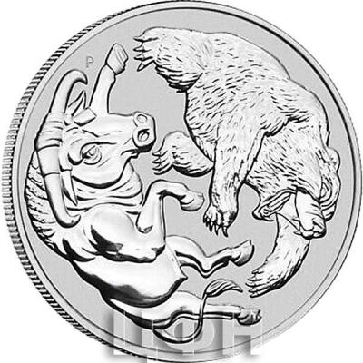 Австралия 1 доллар 2020 год «Быки и медведии» (реверс).jpg