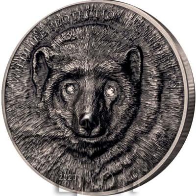 Wolverine Gulo Gulo 1 Kilo Antique finish Silver Coin 20000 togrog Mongolia 2020.jpg