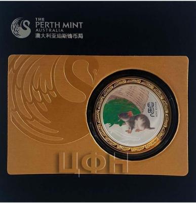 YEAR OF THE MOUSE Chinese Zodiac 1 Oz Silver Coin 1$ Australia 2020 (реверс).jpg