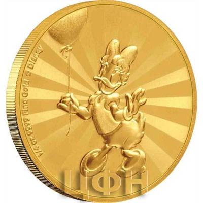 Mickey Mouse & Friends Retro Carnival - Daisy Duck 14oz Gold Coin.jpg