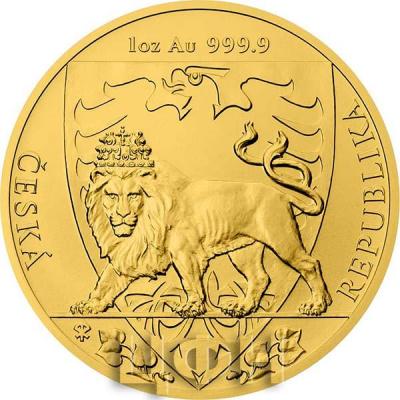 Zlatá investiční mince Český lev 2020 stand (реверс).jpg