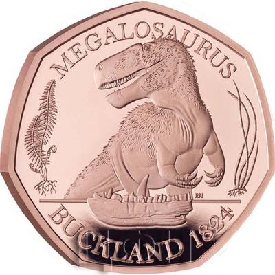 Великобритания 50 пенсов 2020 года «MEGALOSAURUS, BUCKLAND 1824» (1).jpg