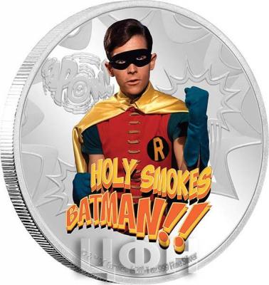 «ROBIN Batman 66 Серебряная монета на 1 унцию 2 $ Ниуэ 2020» (реверс).jpg