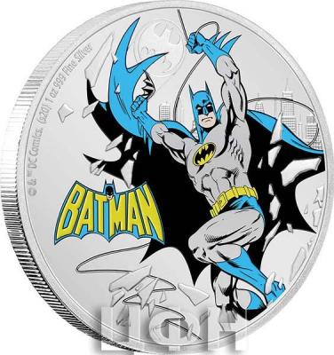 2 Dollars 2020 Niue BATMAN Justice League 60th Anniversary 1 Oz Silver Coin 2$ Niue 2020 Proof.jpg