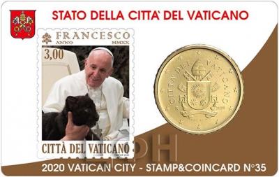 «№ 35 (14-02-2020) STAMP & COINCARD 2020 3,00 PONT. (MARRONE)» (1).jpg