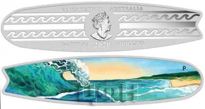 «2020 Surfboard 2oz Silver Coloured Coin» (1).jpg