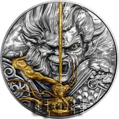 «MONKEY KING VS ERLANG GOD Mythology 2 Oz Silver Coin 5$ Niue 2020» (1).jpg