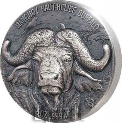 «WATER BUFFALO Big Five Mauquoy 5 Oz Silver Coin 5000 Francs Ivory Coast 2020» (1).jpg