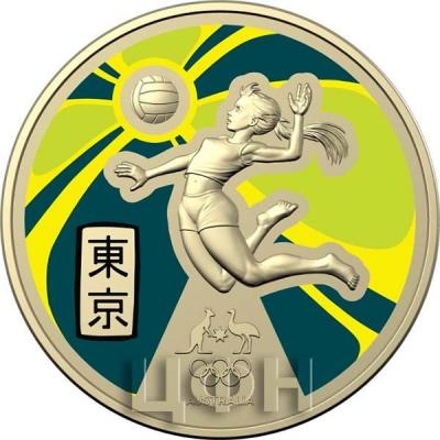 «2020 $1 Australian Olympic Team Ambassador - Taliqua Clancy Unc Coin» (1).jpg
