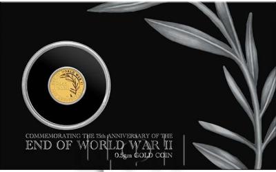 «2020 End Of World War II 75th Anniversary 0.5g Gold Coin».jpg