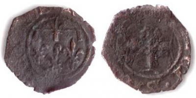 Неаполь Роберт Анжуйский 1309-1343 денаро ND.jpg
