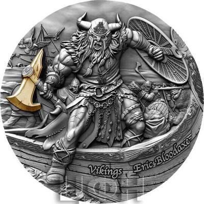 «NIUE ISLAND»,  «Vikings - ERIC BLOODAXE», «5 DOLLARS» (2).jpg