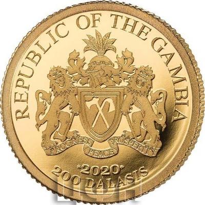 «REPUBLIC OF THE GAMBIA», «2020» ,  «200 DALASIS» (Obverse).jpg