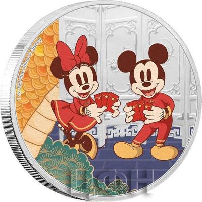 «LONGEVITY Mickey Minnie Year of the Mouse Disney 1 Oz Silver Coin 2$ Niue 2020» (2).jpg