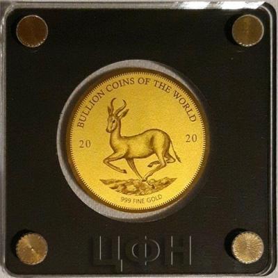 «Goldmünze Springbock 2020, 999 Fine Gold, Republik Tschad, 5000 Francs» (2).jpg