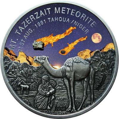 Нигер 2016 год 1000 франков CFA метеорит.jpg
