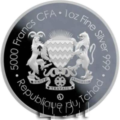 «RÉPUBLIQUE DU TCHAD 2020». «5000 FRANCS CFA» (1).jpg