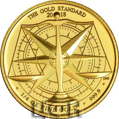 25 фунтов Великобритании 2018 года «Золотой стандарт» (реверс).jpg