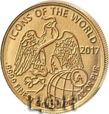 0.2 Unze Gold Ruanda Mexikanischer Adler 2017.jpg