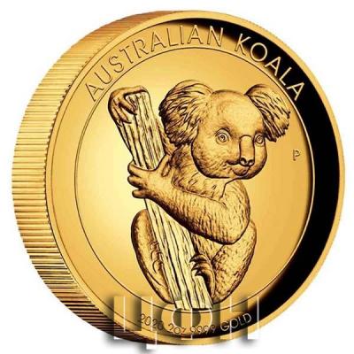 2020 AUSTRALIAN KOALA  2 OZ 9999 GOLD Proof High Relief Coin.jpg