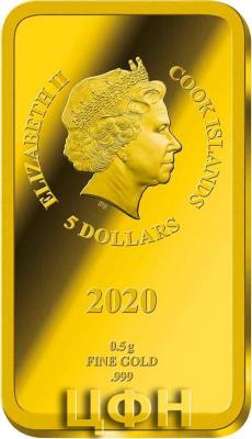 «5 DOLLARS», «COOK ISLANDS»,  «2020».jpg