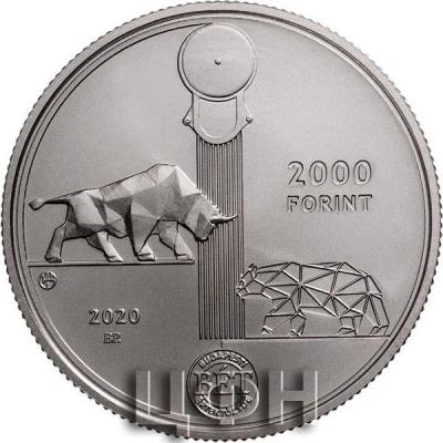 2000 форинтов Венгрия 2020 - «Будапештская биржа» (1).jpg
