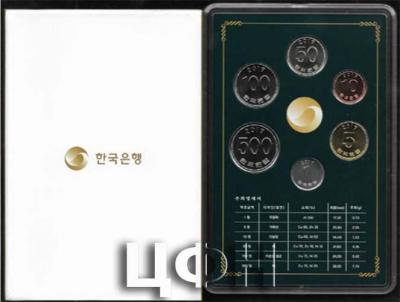 2017 South Korea Original Mint Set . 6 COINS  1 WON, 5 WON, 10 WON, 50 WON, 100 WON, 500 WON (1).jpg