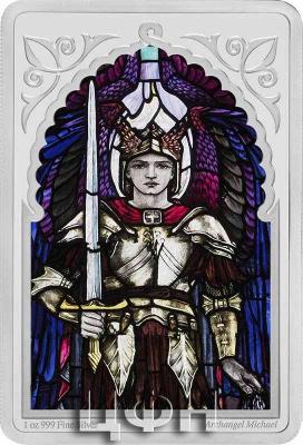 «ARCHANGEL MICHAEL Arcangels 1 Oz Silver Coin 2$ Niue 2020» (1).jpg