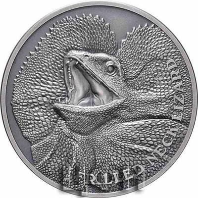 «2020 FRILLED NECK LIZARD 1 Oz Silver Coin 1$ Niue» (2).jpg