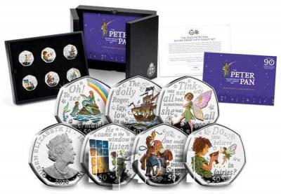 «SIX brand new 2020 Peter Pan Silver Proof 50p» (2).jpg