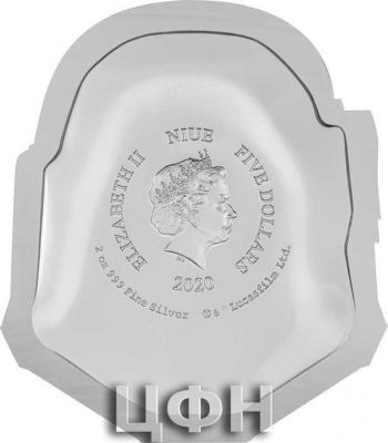 «BOBA FETT HELMET Ultra High Relief Star Wars 2 Oz Silver Coin 5$ Niue 2020.» (1).jpg
