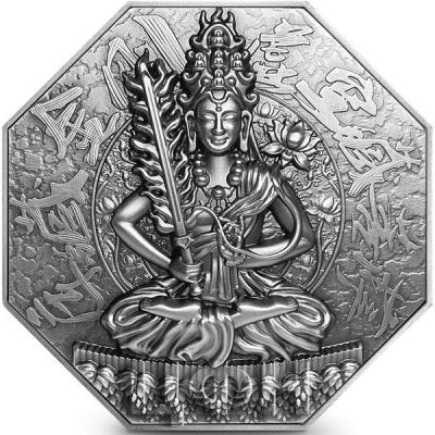 «AKASAGARBHA Goddess Of Mercy 5 Oz Silver Coin 20000 Francs Chad 2020» (1).jpg
