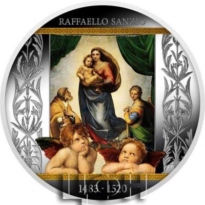 «SISTINE MADONNA 500th Anniversary Of The Death Of Raphael Silver Coin 500 Francs Cameroon 2020.».jpg