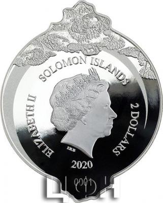 «GIANT SEAHORSE Giants Of The Galapagos Islands 1 Oz Silver Coin 2$ Solomon Islands 2020» (1).jpg