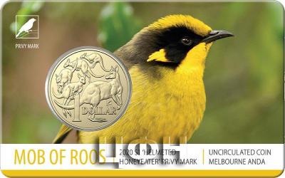 «2020 $1 MOR ANDA Helmeted Honeyeater» (2).jpg