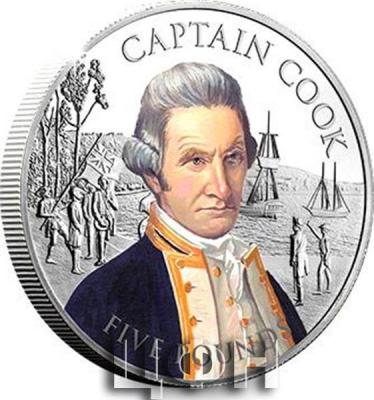 «BRAND NEW Silver £5 issued to mark Captain Cook's Voyage of Discovery» (2).jpg