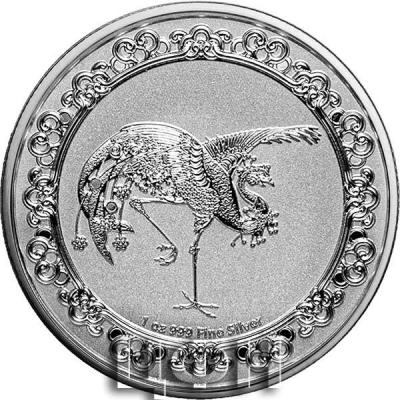 «2020 Niue 1 oz Silver $2 Celestial Animals The Red Phoenix» (2).jpg