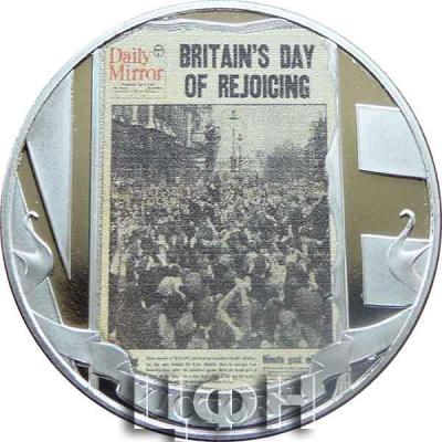 «½ Crown GIBRALTAR 75th Anniversary of VE Day» (2).jpg