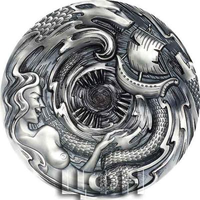 «SCYLLA AND CHARYBDIS Evil Within 3 Oz Silver Coin 20$ Palau 2020» (2).jpg