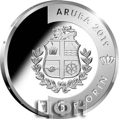 «Памятная монета Арубы 2019 года - «Туртуга»».jpg
