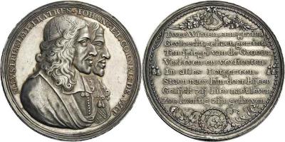 20 августа 1672 года состоялась расправа с братьями де Витт (Silver, 72mm, 105.40 g 12).jpg