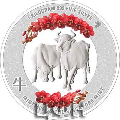 «The Singapore Mint Lunar Ox 1kg 999 Fine Silver Proof-like Colour».jpg
