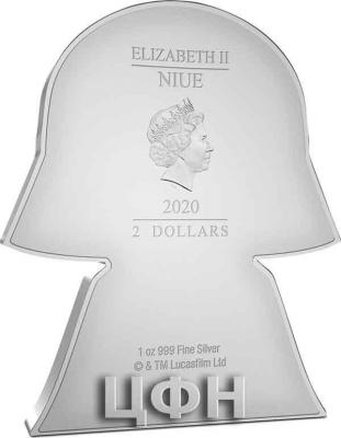 «DARTH VADER Star Wars Chibi 1 Oz Silver Coin 2$ Niue 2020.».jpg