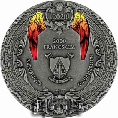 «ARCHANGEL MICHEAL 2 Oz Silver Coin 2000 Francs Cameroon 2020.».jpg