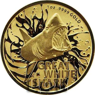 «$100 AUD (Australia) - Great White Shark».jpg