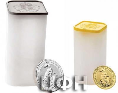 2021 British Silver  & Gold Queen’s Beast White Greyhound Coin (BU).jpg