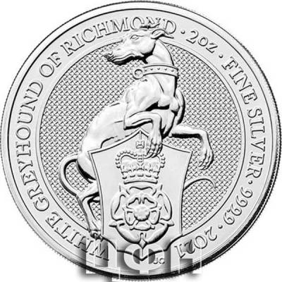 2021 British Silver Queen’s Beast White Greyhound Coin (BU).jpg