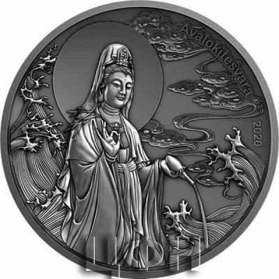 «Samoa – 2020 – 5 Dollars – God Avalokitesvara (Silver)».jpg