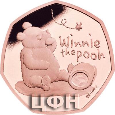 «Winnie the Pooh 2020 UK 50p Gold Proof Coin» 2.jpg